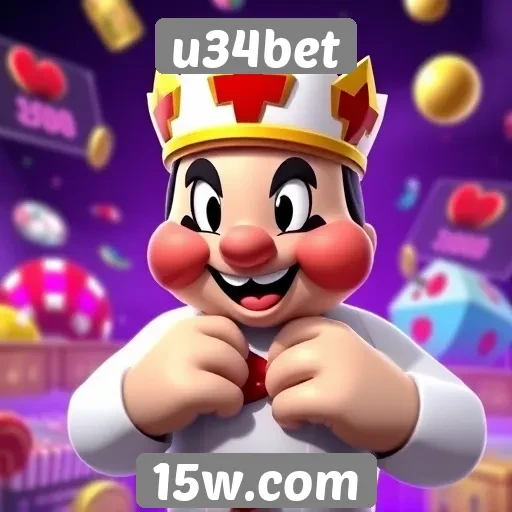 Variedade de jogos disponíveis na u34bet